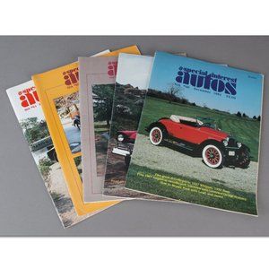 Special Interest Autos Magazine 1981 You get 5 issues